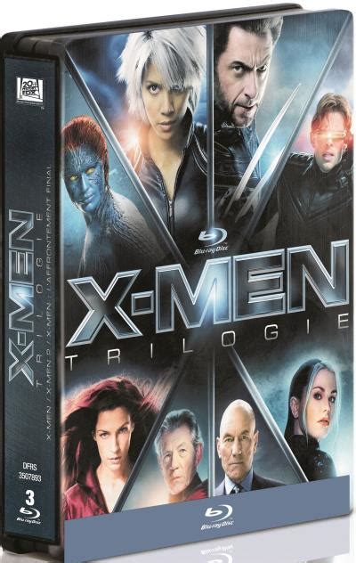 Coffret X Men La Trilogie Steelbook Edition Limit E Blu Ray Blu Ray