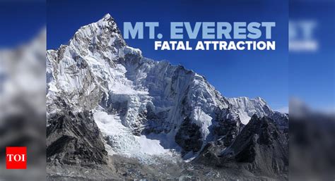 Infographic: Deaths on Mount Everest this climbing season - Times of India