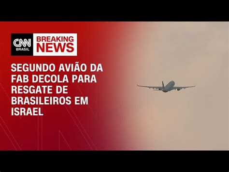 Guerra De Israel 1º Avião Da Fab Chega A Tel Aviv Para Resgatar Brasileiros Cnn Brasil