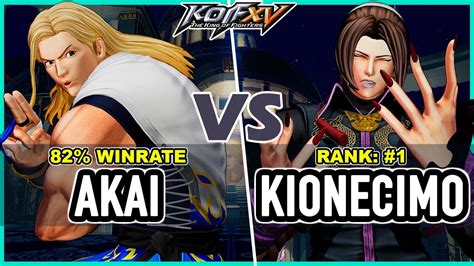 KOF XV Akai Andy Blue Mary Benimaru Vs Kionecimo Kyo Duo Lon Iori