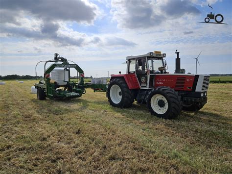 Foto Steyr 8180 Van Loon En Grond Werken Van Hooste Guy BVBA