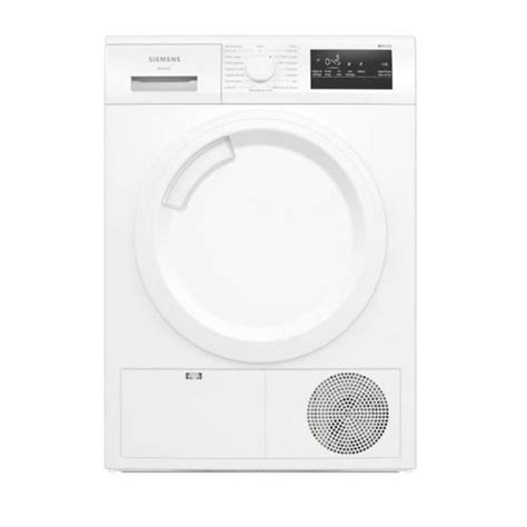 Sèche Linge à Condensation Siemens Wt43n208fr 7kg Blanc Cdiscount Electroménager