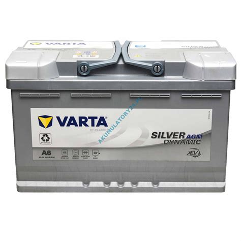 Varta Silver Dynamic Agm A V Ah A Start Stop