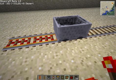 Minecraft Powered Rail Recipe