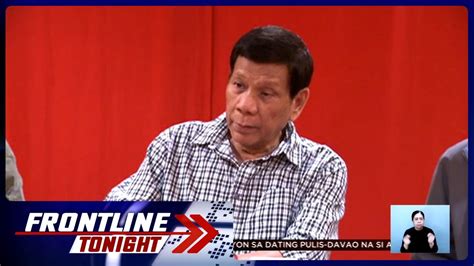 Ex President Duterte Gustong Ihiwalay Ang Mindanao Sa Pilipinas Sa