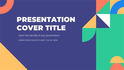 Minimalistic Geometric Free Google Slide Themes PowerPoint Templates