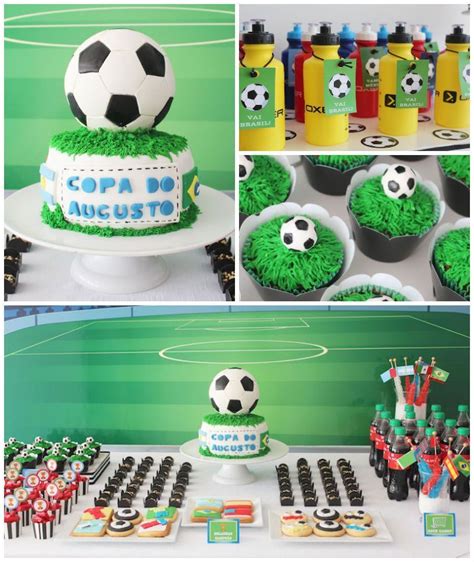 Ideas Para Fiestas De Futbol Fiestas De Cumpleaños De Fútbol Fiestas