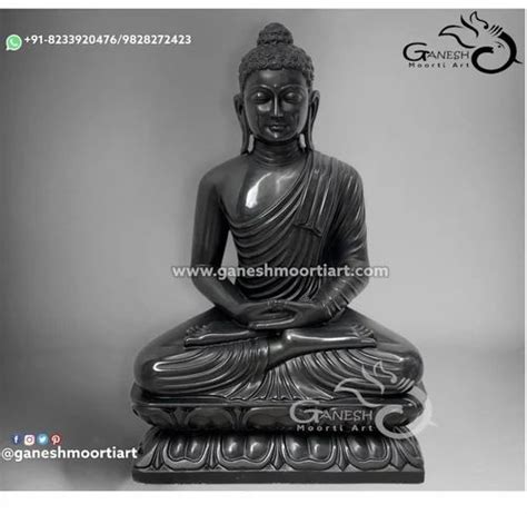 Handmade White Marble Buddha Statue At Rs In Jaipur Id