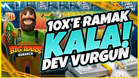 SLOT OYUNLARI BIG BASS BONANZA 10X İN KAPISINDAN DÖNDÜK DEV