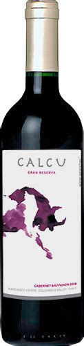 Calcu Gran Reserva Cabernet Sauvignon 2018 Mesa De Cata La CAV