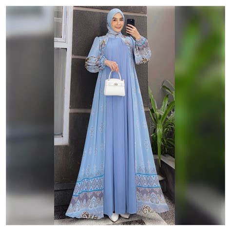 Jual MILLA Set Hijab Segiempat Ceruty Babydoll Armany By Dumma Shopee