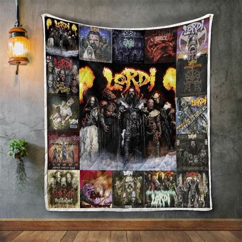 Lordi Album Covers Quilt Blanket Dreamrooma