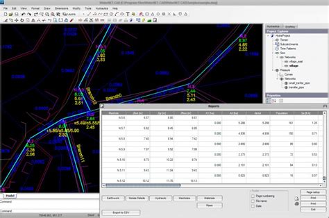 Waternet Cad Pipes Network Design Software