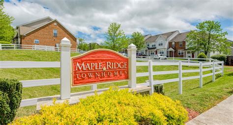 Maple Ridge Townhomes 69 Reviews Blacksburg Va Apartments For Rent