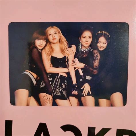 Blackpink World Tour In Your Area Tokyo Dome Group Photocard Hobbies