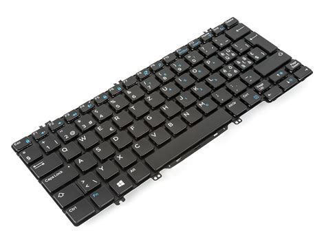 Dell WJXTV Latitude 5280 5288 5289 5290 SWISS Keyboard 0WJXTV