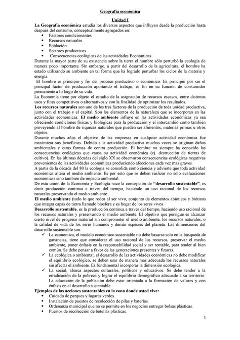 Examen 3 Febrero 2020 preguntas y respuestas Geografía económica