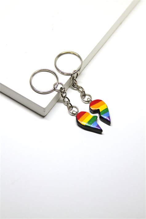 Gay Best Friend Keychain Pride Keychain Lgbt Keychain Pride Etsy