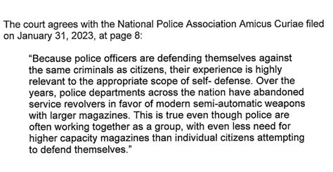 Oregon Judge Cites National Police Association Amicus Brief In Striking