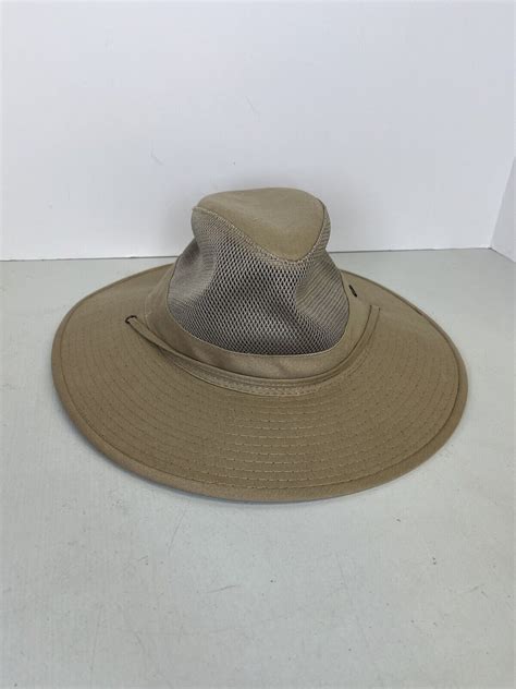 Dpc Dorfman Pacific Co Mens Vented Mesh Fishing Hat Gem