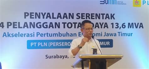 Pln Nyalakan Serentak Pelanggan Tegangan Rendah Dan Menengah Di