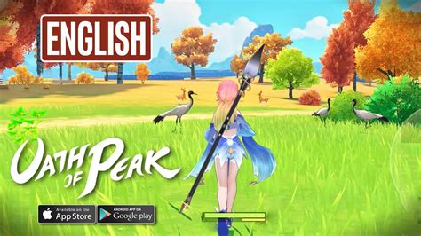 Oath Of Peak English Gameplay New Mobile Nft Mmorpg Youtube