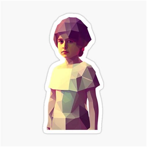 "Kid Staring" Sticker for Sale by PolygonXYZ | Redbubble