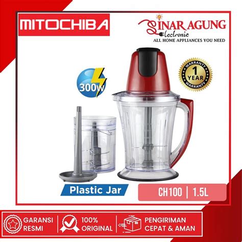 Jual COD BLENDER CHOPPER MITOCHIBA CH100 CH 100 1 5 LITER