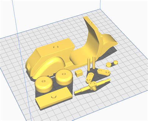 Archivo Stl Gratis Scooter Simple Dise O Imprimible En D Para