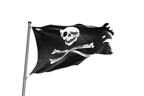 Torn Black Flag Pirate - Jolly Roger | Sons Of Pirate