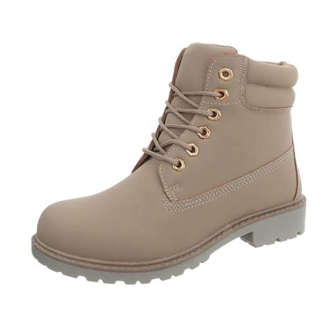 Veter boots camel - www.tekstkadoshop.nl