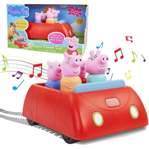 Peppa Pig's Clever Car Interactive Pre-School Toy With Lights And ...