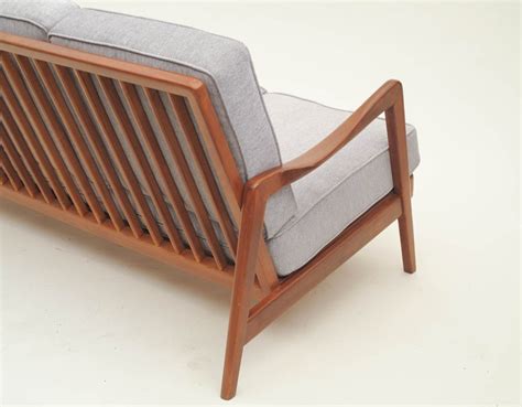 Dux Mid Century Scandinavian Design Wood Frame Sofa 1960s At 1stdibs