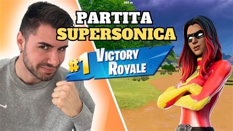 Partita SUPERSONICA In CLASSIFICA Con Un ABBONATO Fortnite Stagione 2