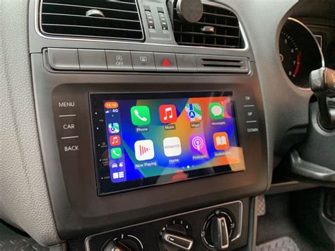 Vw Polo Model Upgraded With Kenwood Dmx Dabs Carplay Android