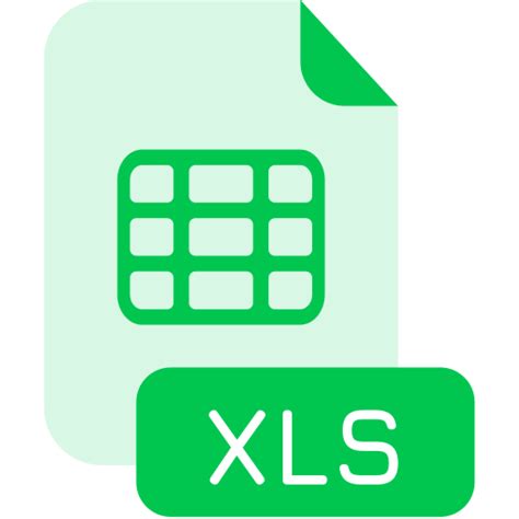 Icono De Xls Generic Color Fill