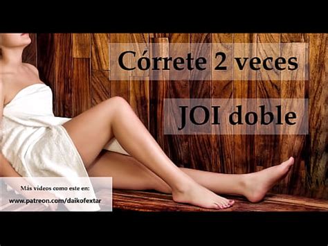 JOI en español Córrete 2 veces seguidas XVIDEOS