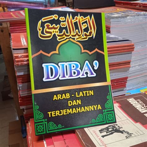 Jual Buku Diba Arab Latin Dan Terjemahan Shopee Indonesia