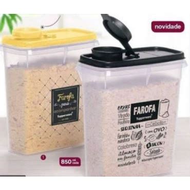 Porta Farofa Ml Tupperware Shopee Brasil