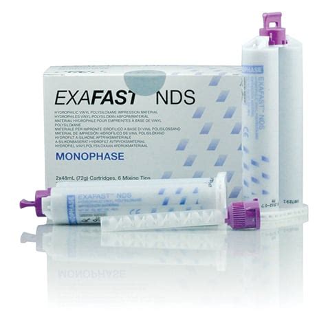 Exafast Nds Monophase Pk Tips Ml Fast Set Vps Impression