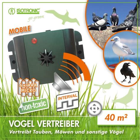 Anti Duif Vogelverjager Ultrasoon Khz Webshop Tuinadvies