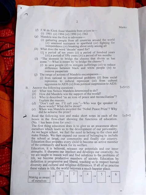 HSC English 1st Paper Question Solution Dinajpur Board 2023