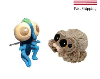 Baby Jumping Spider Plush - Etsy