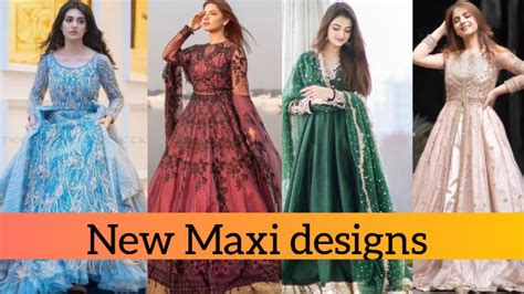 Maxi Ke Designs Maxi Dress Design 2023 Party Wear YouTube