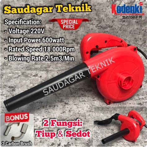 Jual Mesin Blower Tangan Hand Blower Alat Tiup Hisap Angin Keong