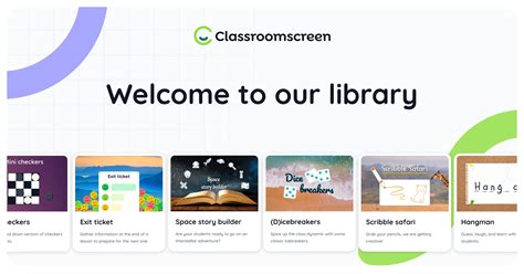 Classroomscreen Classroom Management Templates