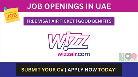 Wizz Air Careers In Uae New Job Vacancies