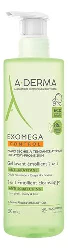 A Derma Exomega Control Gel Limpiador En Piel Seca Ml Env O Gratis