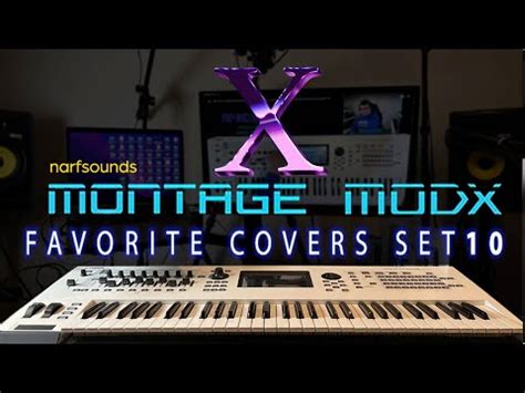 Yamaha Montage MODX MODX Favorite Covers Set 10 Synth Keyboard Cover