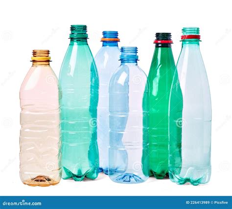 Plastic Bottle Empty Transparent Recycling Container Water Environment